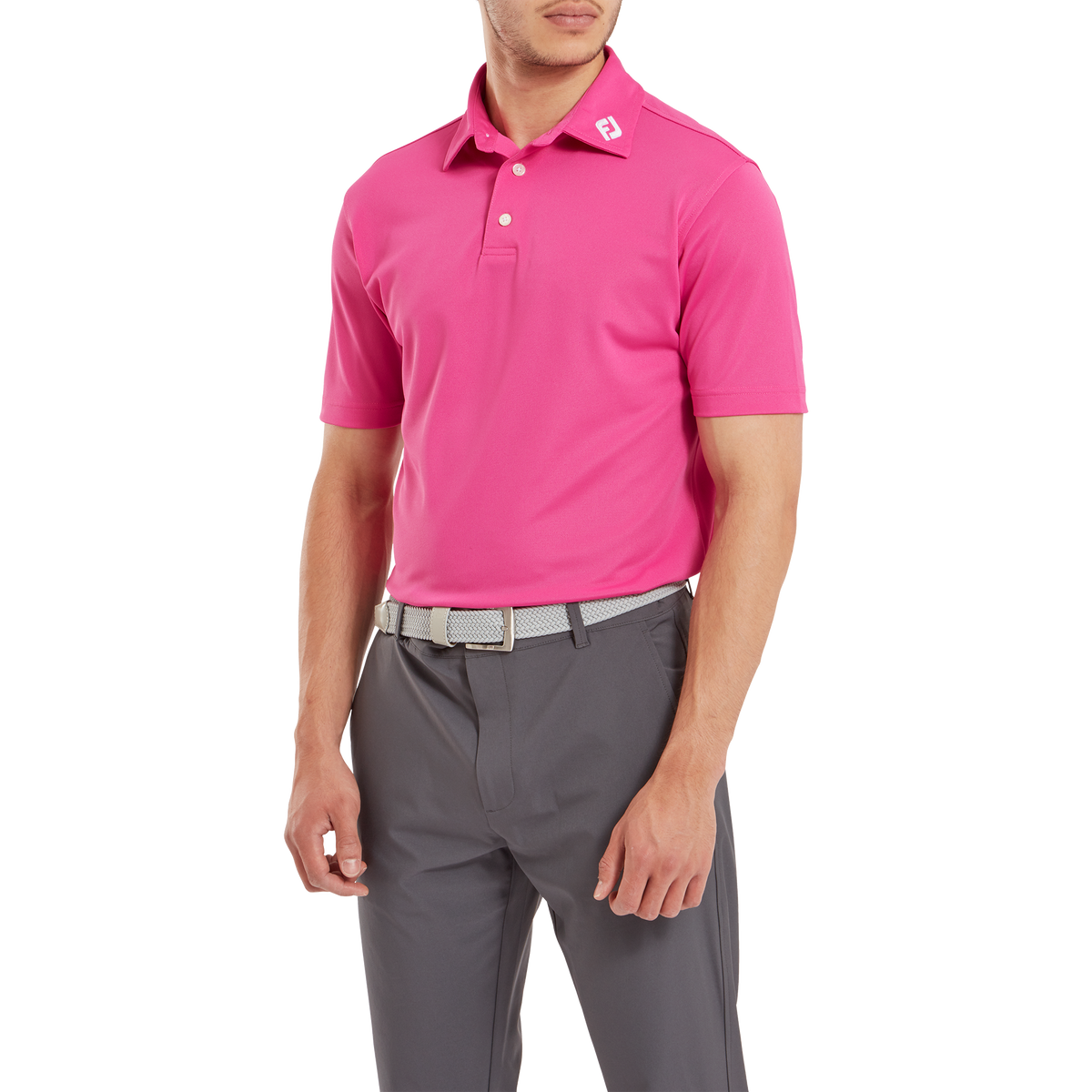 Stretch Pique Solid Polo