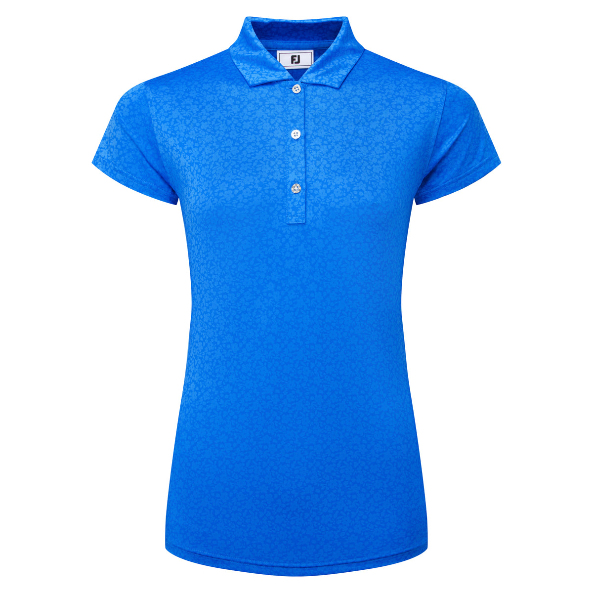 Painted Floral Cap Sleeve Lisle