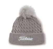 Cable Knit Pom Pom